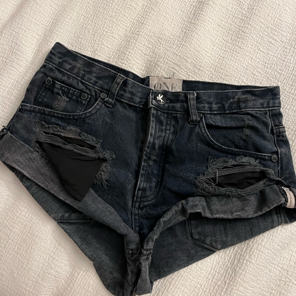 One Teaspoon Jean Shorts